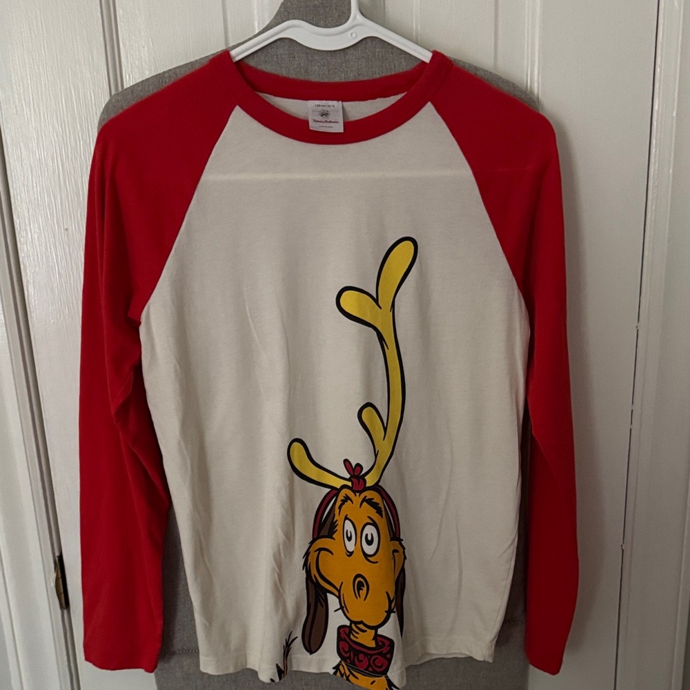 Hanna Andersson Dr. Seuss Holiday shirt  - 12– worn once